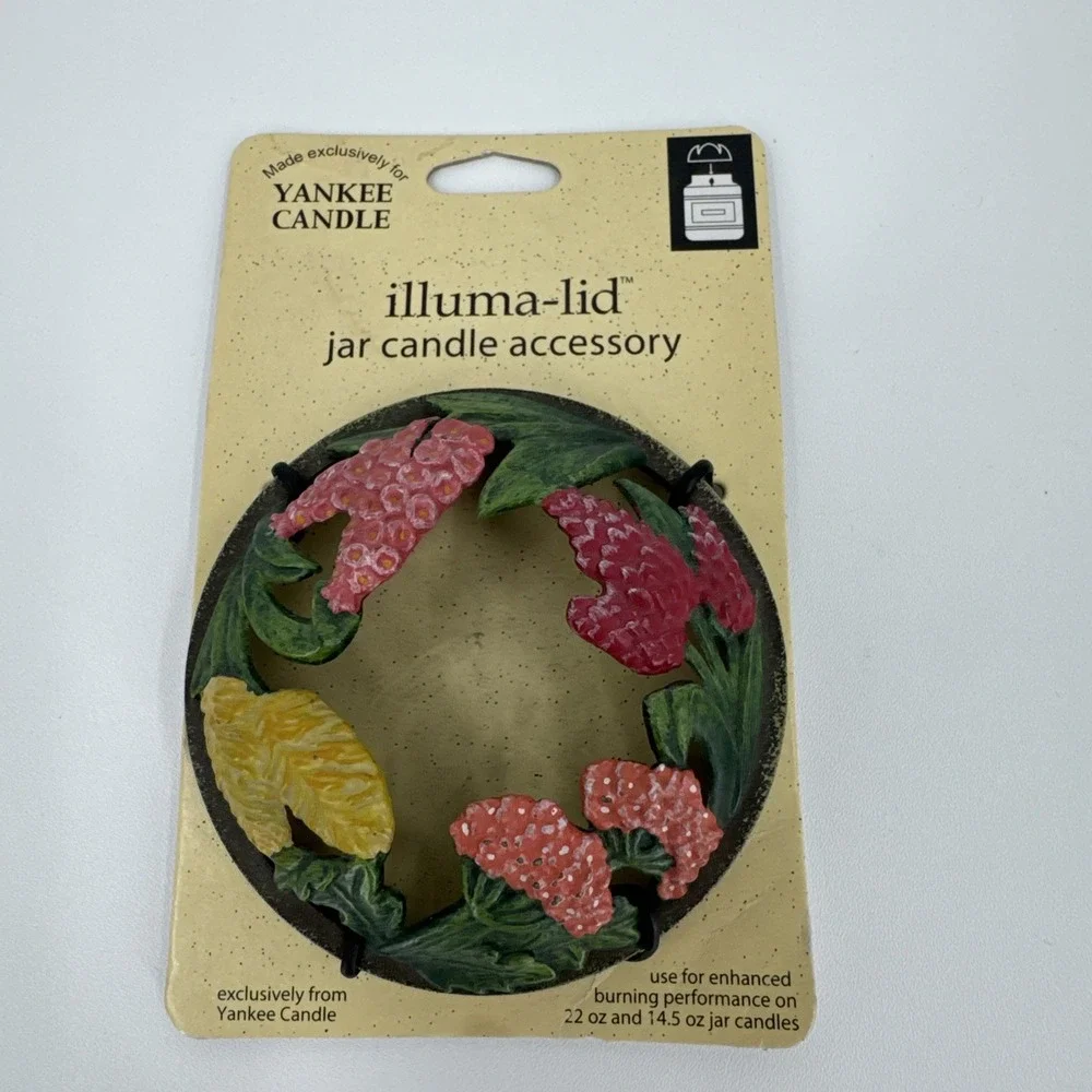 Yankee Candle 2003 Dry Flower‎ Illuma Lid Topper New Vintage Look